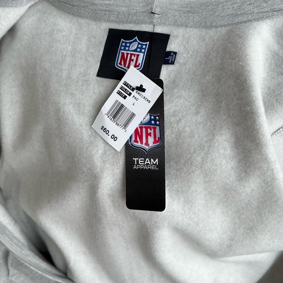 Women’s • Green Bay Packers • Team Apparel • Zip up • Hooded Sweatshirt - Picture 7 of 10